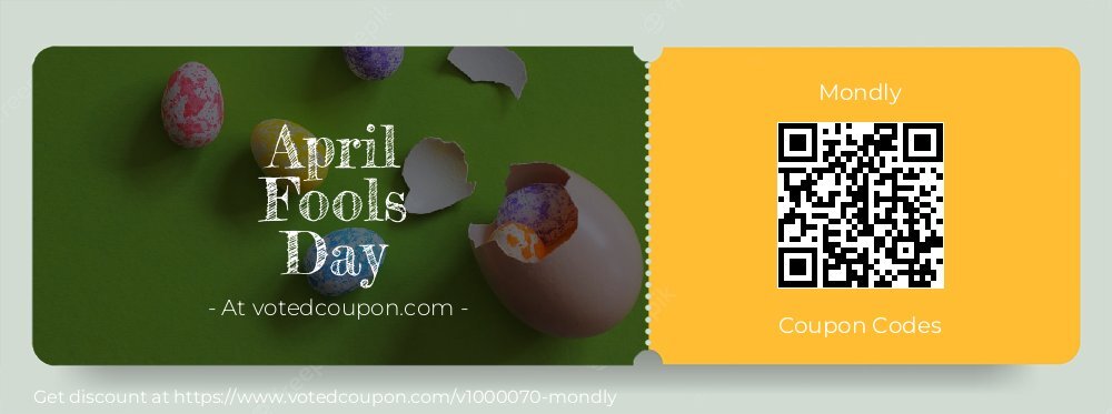 Mondly Coupon discount, offer to 2024 April Fool Day