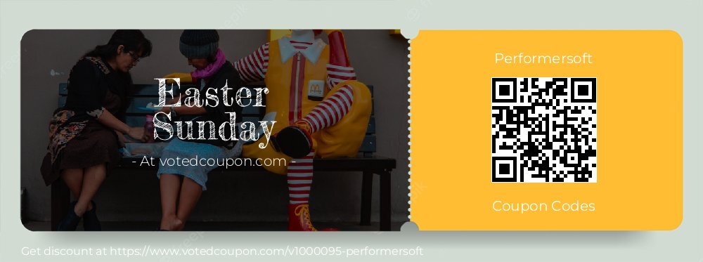 Performersoft Coupon discount, offer to 2025 Easter Sunday