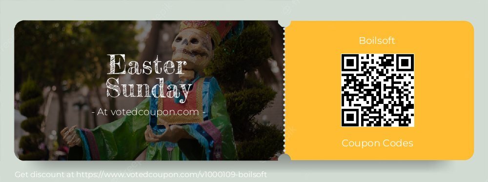 Boilsoft Coupon discount, offer to 2025 Easter Sunday