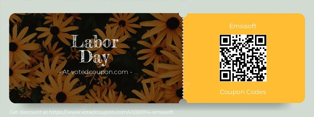 Emsisoft Coupon discount, offer to 2024 Labor Day