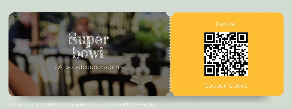 Erelive Coupon discount, offer to 2025 April Fool's Day
