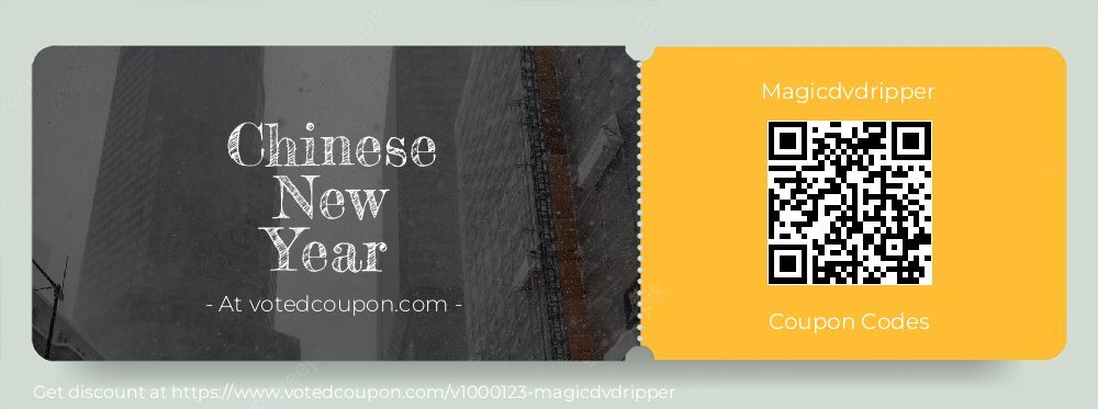 Magicdvdripper Coupon discount, offer to 2023 Thanksgiving
