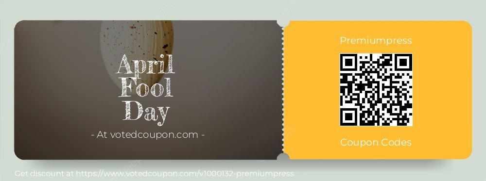 Premiumpress Coupon discount, offer to 2025 April Fool Day
