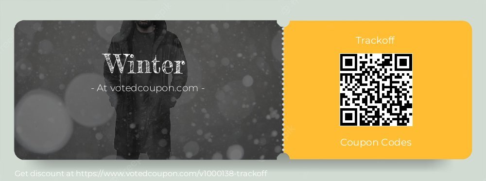 Trackoff Coupon discount, offer to 2023 Winter
