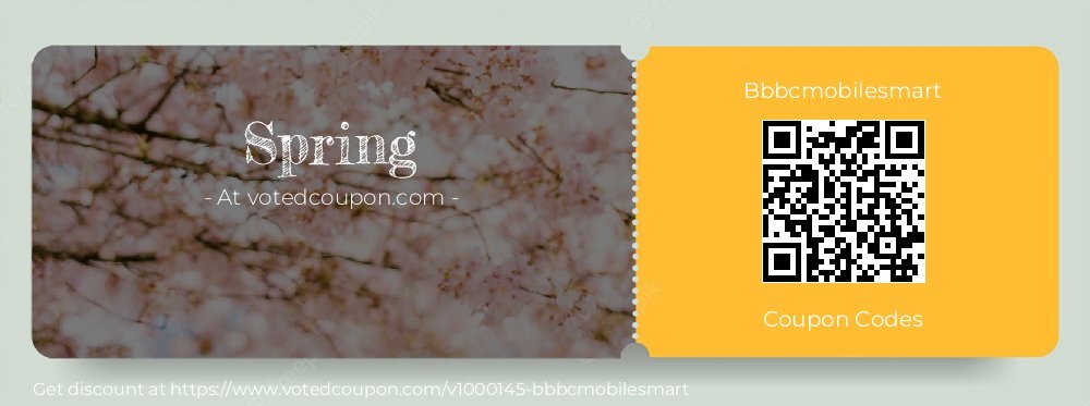 Bbbcmobilesmart Coupon discount, offer to 2025 Spring
