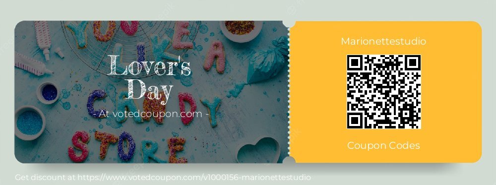 Marionettestudio Coupon discount, offer to 2024 Mom's Day