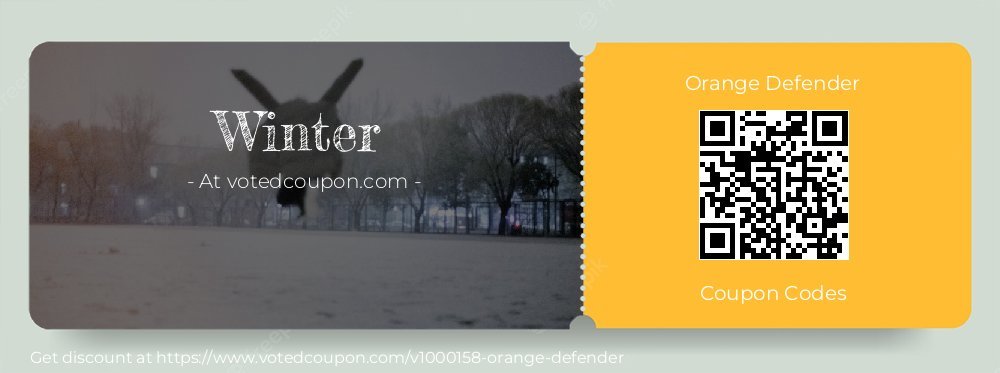 Orange Defender Coupon discount, offer to 2024 Hug Day