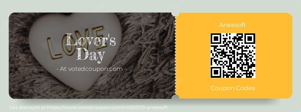 Aneesoft Coupon discount, offer to 2025 April 1st Day