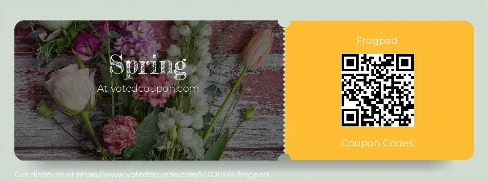 Frogpad Coupon discount, offer to 2025 Spring