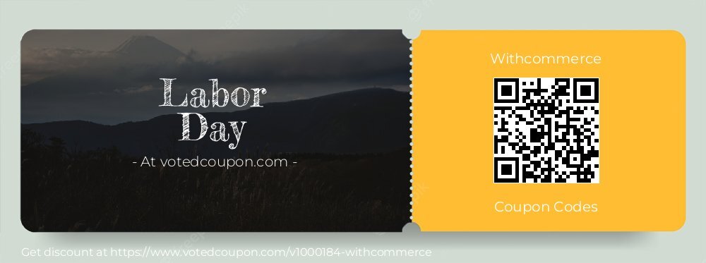 Withcommerce Coupon discount, offer to 2025 April 1st Day