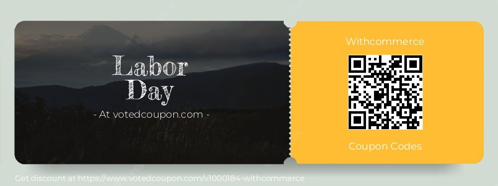 Withcommerce Coupon discount, offer to 2024 April Fool's Day