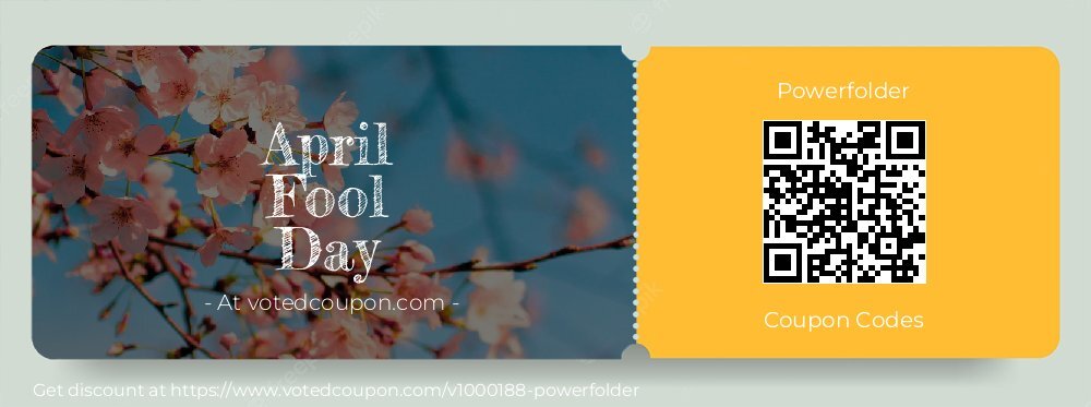 Powerfolder Coupon discount, offer to 2025 April Fool Day