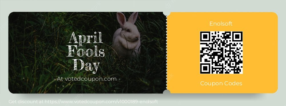 Enolsoft Coupon discount, offer to 2025 April Fools Day