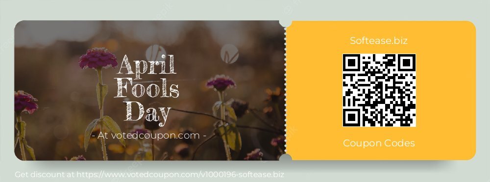 Softease.biz Coupon discount, offer to 2025 April Fools Day