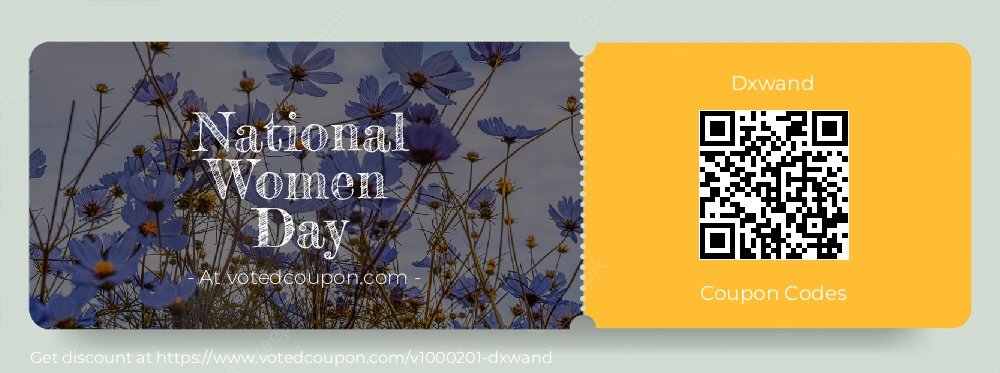 Dxwand Coupon discount, offer to 2024 Mom's Day