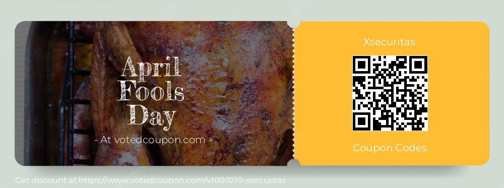 Xsecuritas Coupon discount, offer to 2025 April Fools Day