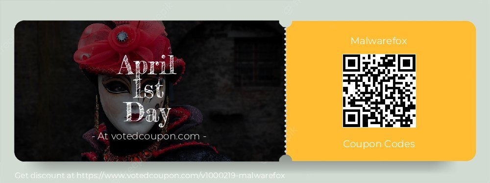 Malwarefox Coupon discount, offer to 2024 Mom's Day