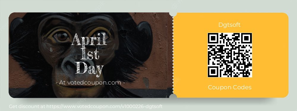 Dgtsoft Coupon discount, offer to 2025 April 1st Day
