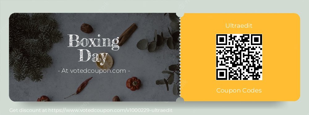 Ultraedit Coupon discount, offer to 2023 Boxing Day