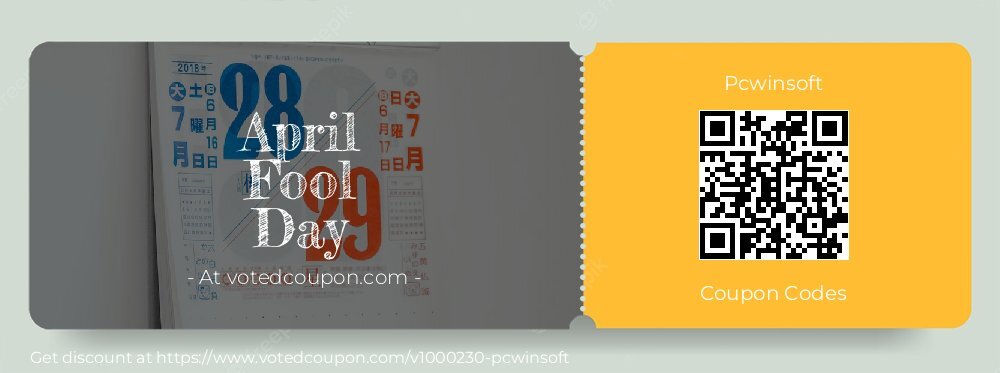 Pcwinsoft Coupon discount, offer to 2024 Mothers Day