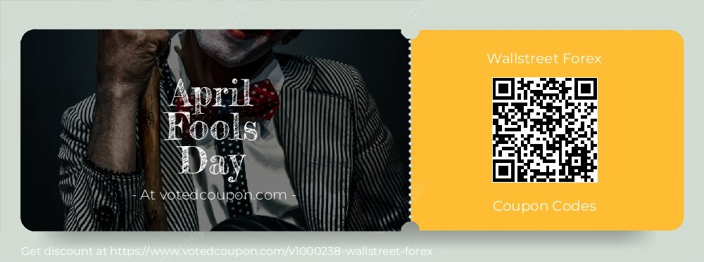 Wallstreet Forex Coupon discount, offer to 2024 April Fools Day