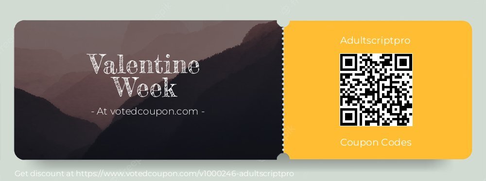 Adultscriptpro Coupon discount, offer to 2024 Mom's Day