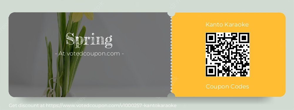 Kanto Karaoke Coupon discount, offer to 2025 Spring