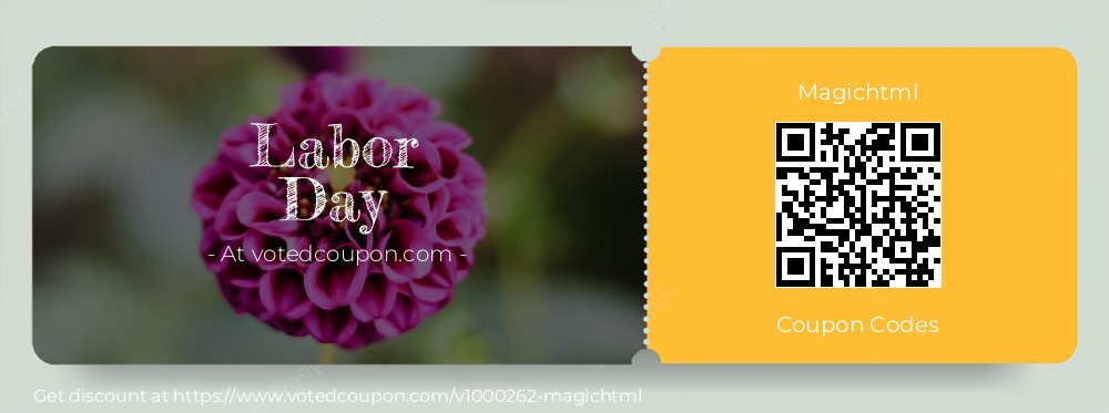 Magichtml Coupon discount, offer to 2024 April Fool's Day