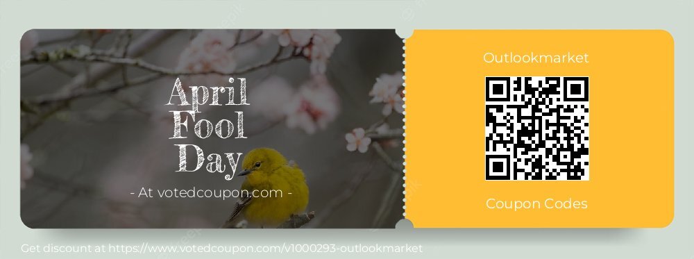 Outlookmarket Coupon discount, offer to 2025 April Fool Day