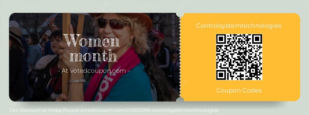 Controlsystemtechnologies Coupon discount, offer to 2025 Easter Sunday