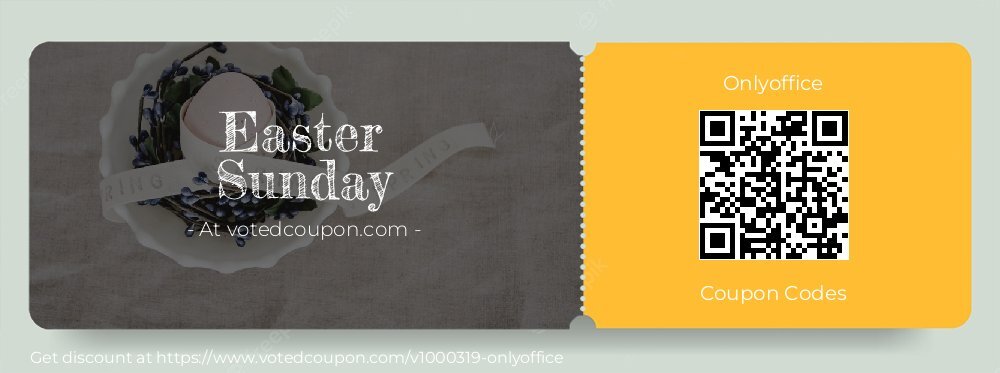 Onlyoffice Coupon discount, offer to 2025 Easter Sunday
