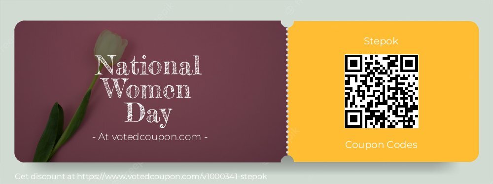 Stepok Coupon discount, offer to 2024 Mothers Day