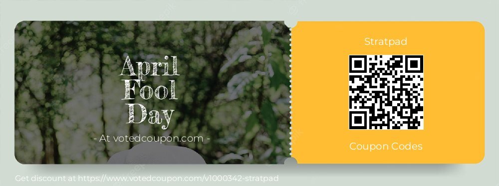 Stratpad Coupon discount, offer to 2024 Pranks Day