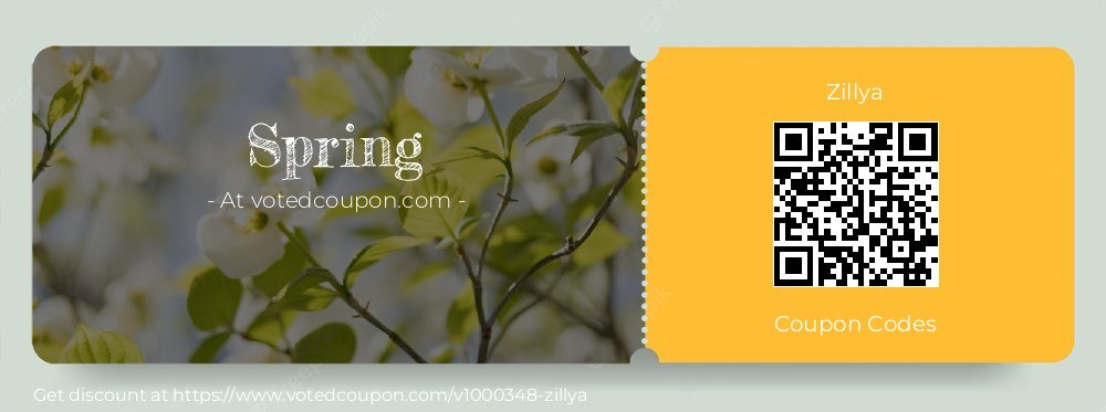 Zillya Coupon discount, offer to 2024 Spring