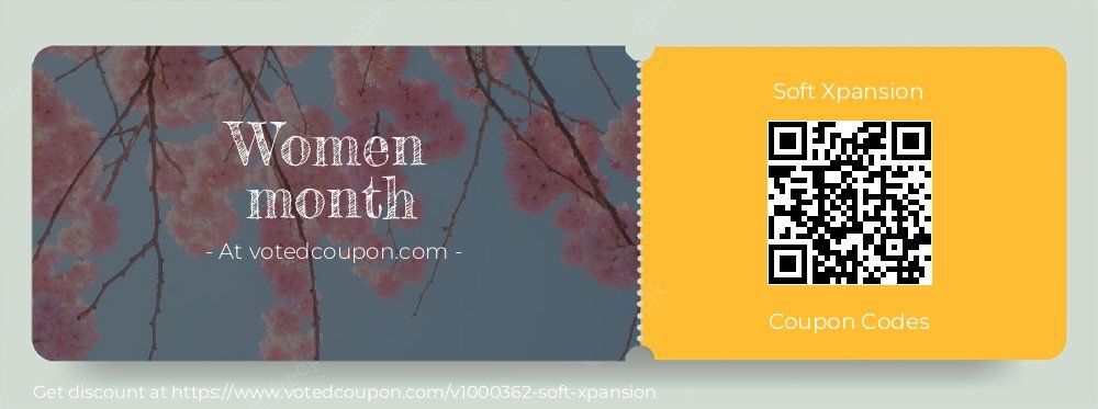 Soft Xpansion Coupon discount, offer to 2025 Spring