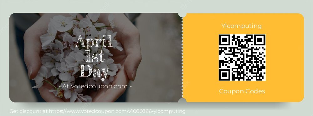 Ylcomputing Coupon discount, offer to 2025 April 1st Day