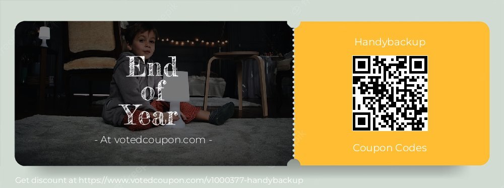 Handybackup Coupon discount, offer to 2023 End of Year