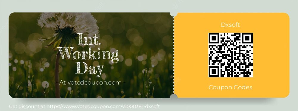 Dxsoft Coupon discount, offer to 2025 April Fool's Day