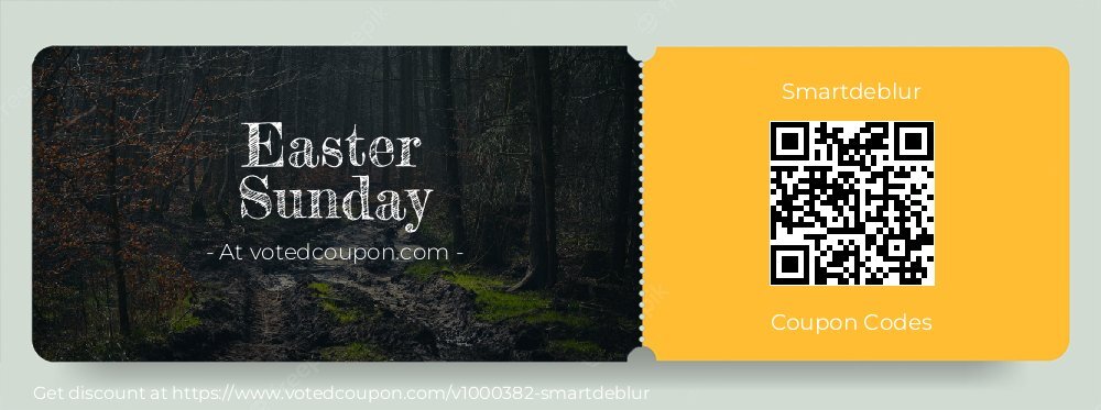 Smartdeblur Coupon discount, offer to 2024 Easter Sunday