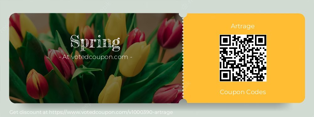 Artrage Coupon discount, offer to 2025 Spring