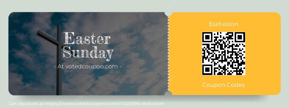 Eset.elzon Coupon discount, offer to 2024 Easter Sunday