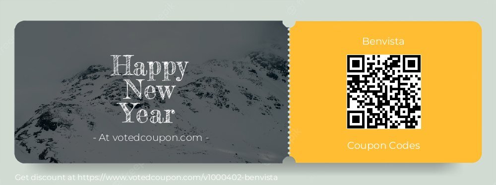 Benvista Coupon discount, offer to 2023 Summer