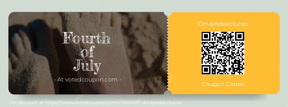 Drnajeeblectures Coupon discount, offer to 2023 Father's Day