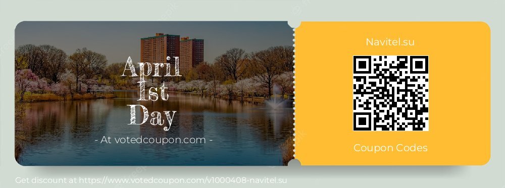 Navitel.su Coupon discount, offer to 2024 April 1st Day