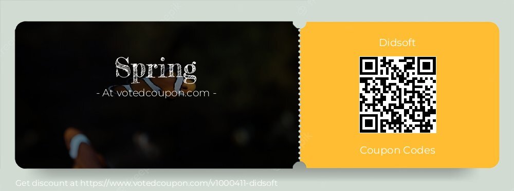 Didsoft Coupon discount, offer to 2025 Spring