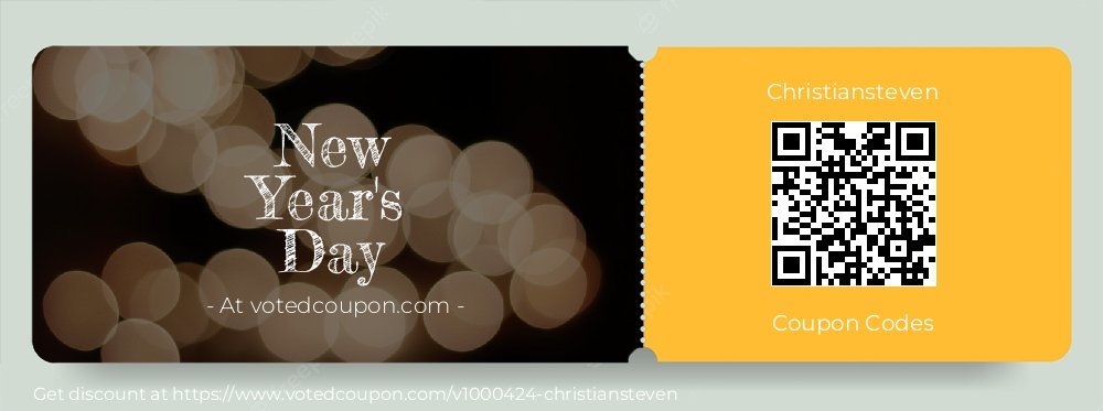 Christiansteven Coupon discount, offer to 2024 Hug Day