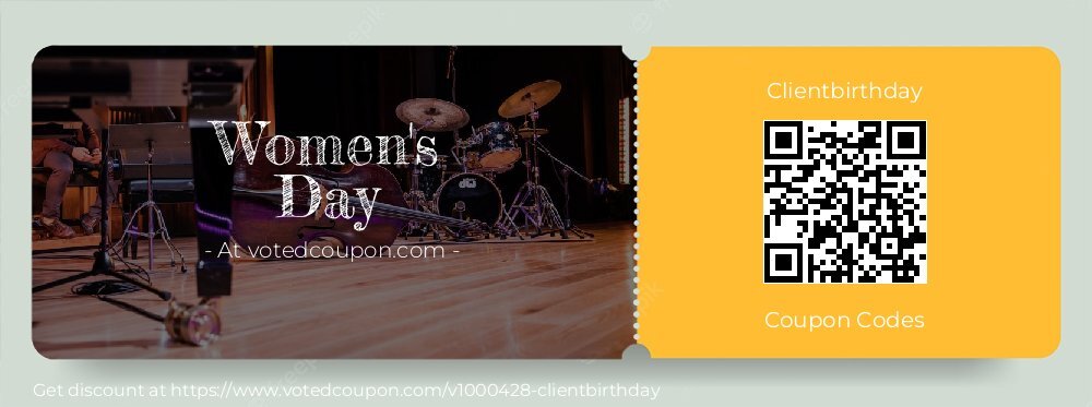 Clientbirthday Coupon discount, offer to 2025 Pranks Day