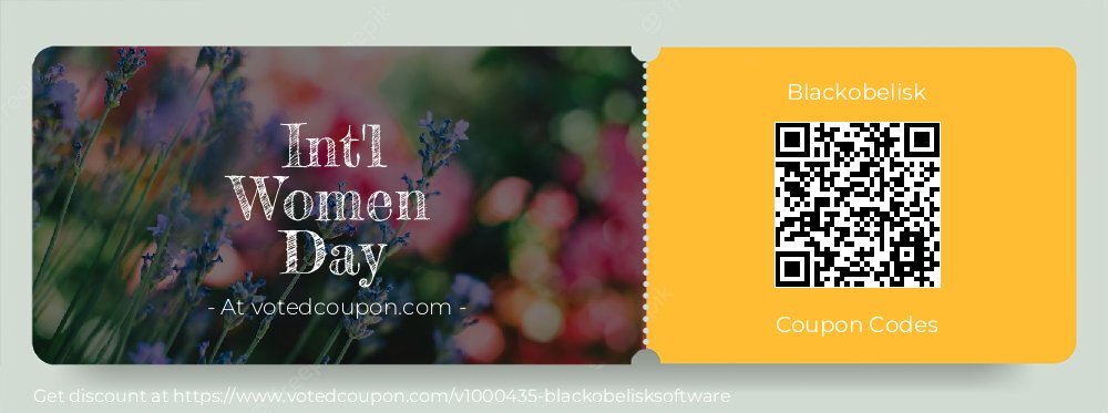 Blackobelisk Coupon discount, offer to 2024 Mom's Day