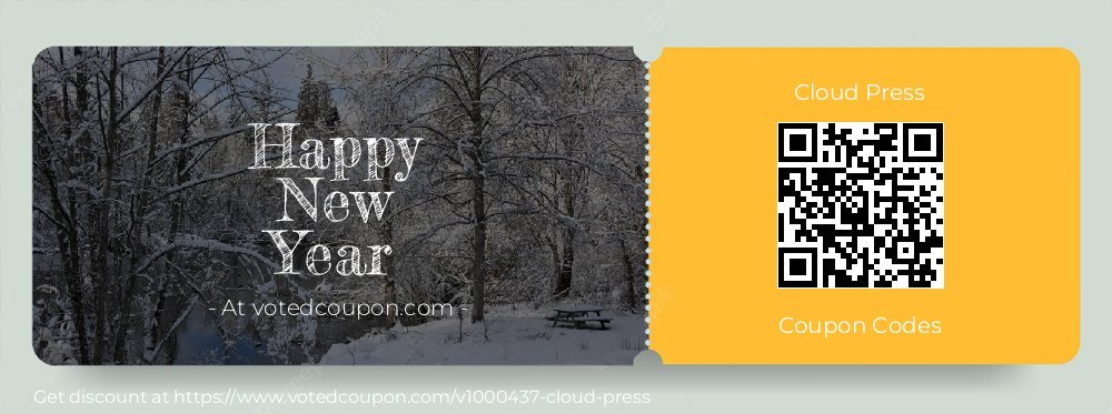 Cloud Press Coupon discount, offer to 2023 Int. Working Day