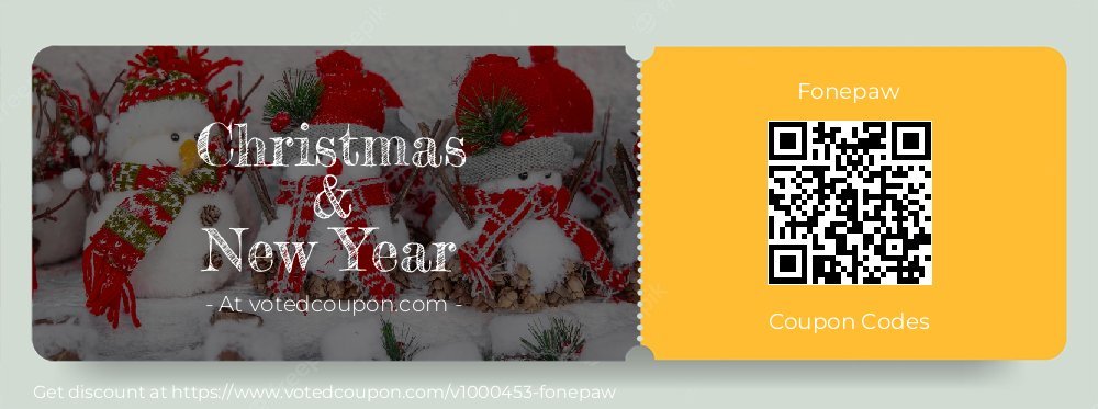 Fonepaw Coupon discount, offer to 2023 Thanksgiving
